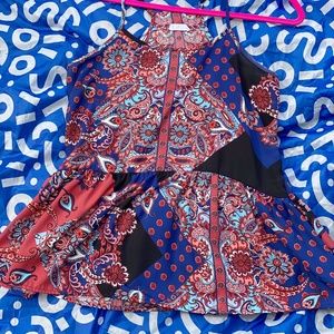 unique flowing patterned tank